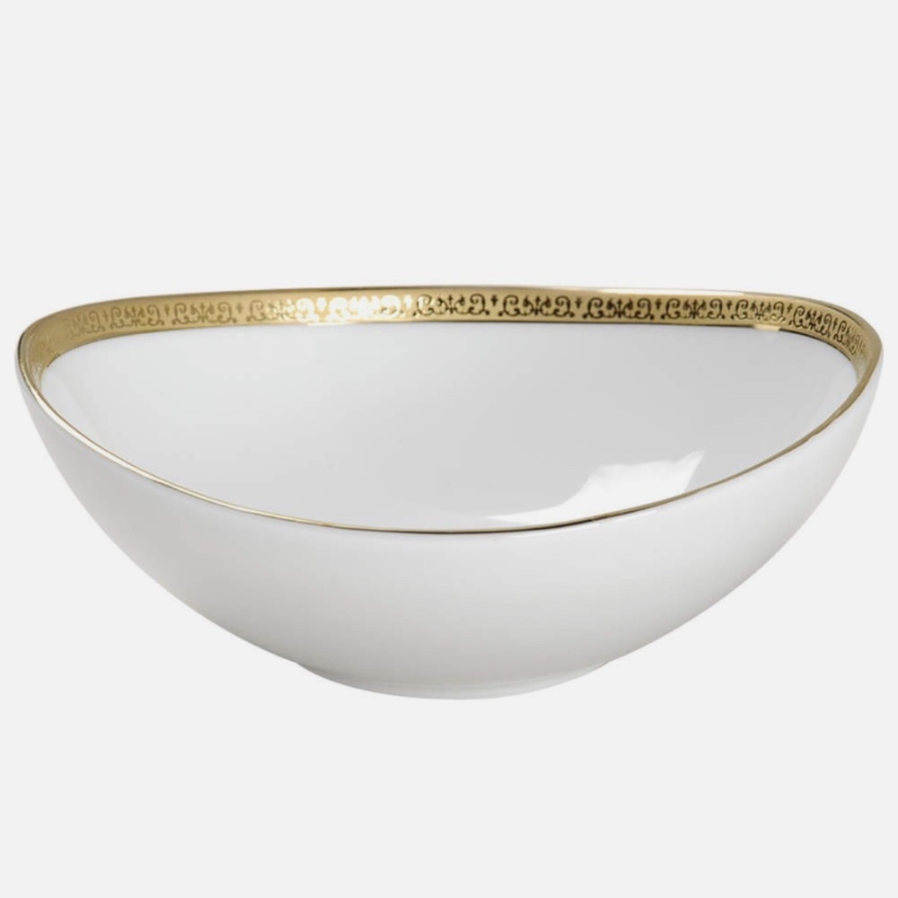 Charter Club Grand Buffet Gold 5" Oval Dish
